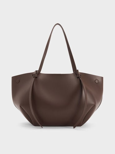 XL Calla Tote Bag - Espresso Brown