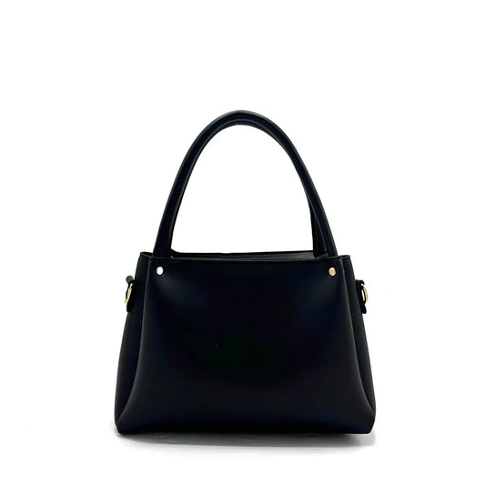 Minimal Black Everyday Shoulder Bag