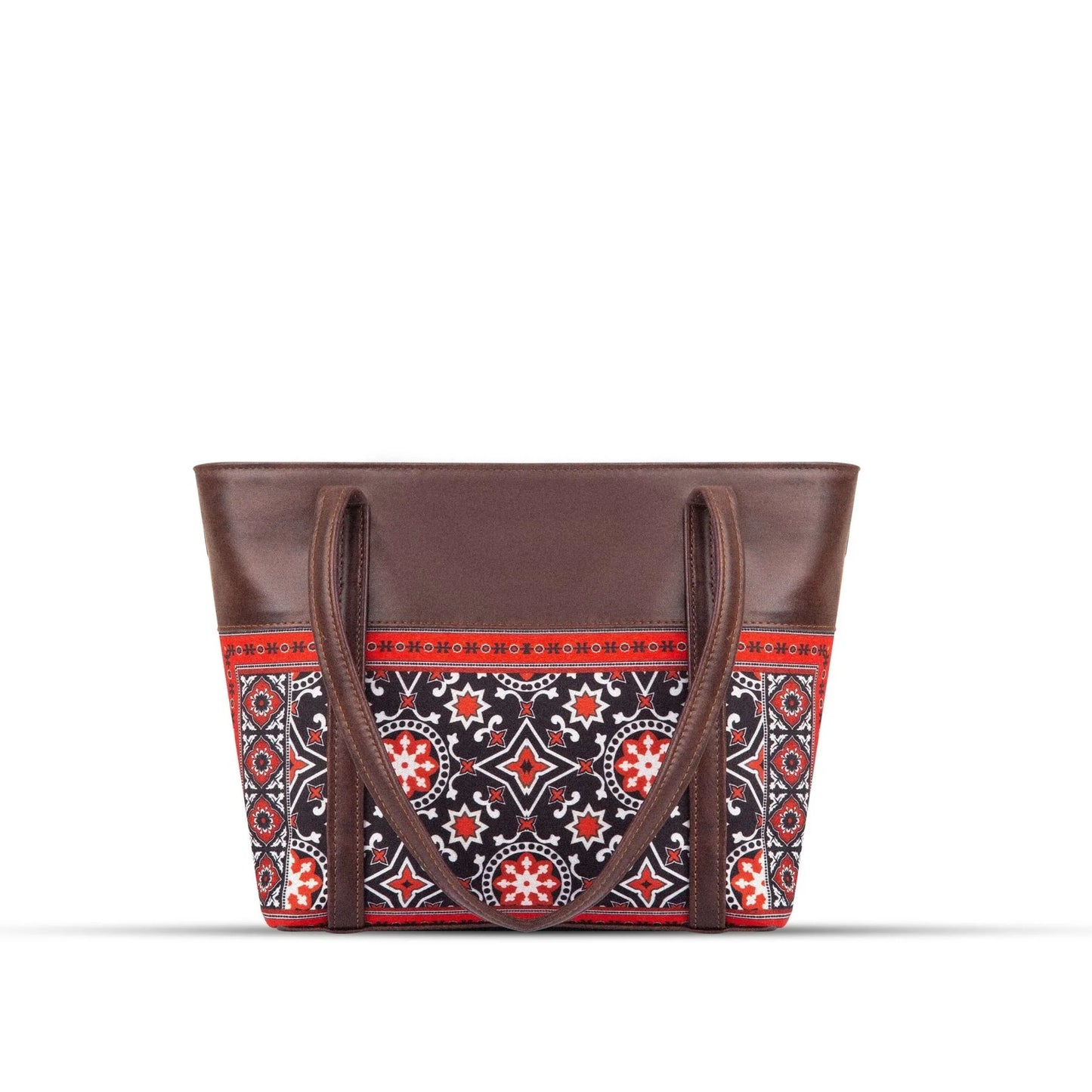 Ajrak Heritage Shoulder Tote Bag