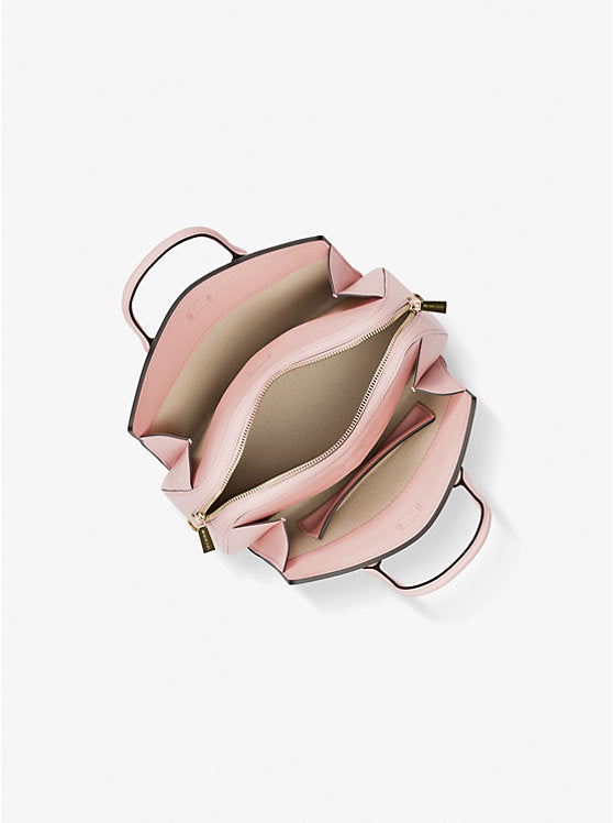 Michael Kors ivory satchel bag