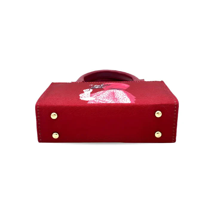 Mini Sophisto Bag Maroon