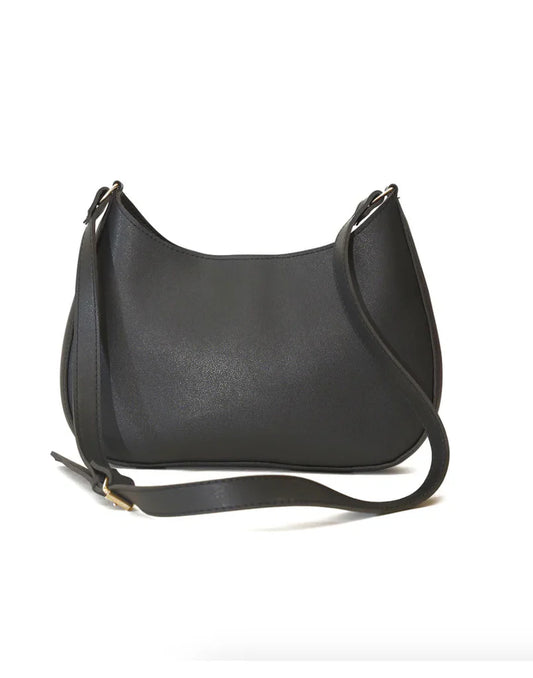 Classic black Crescent Shoulder Bag