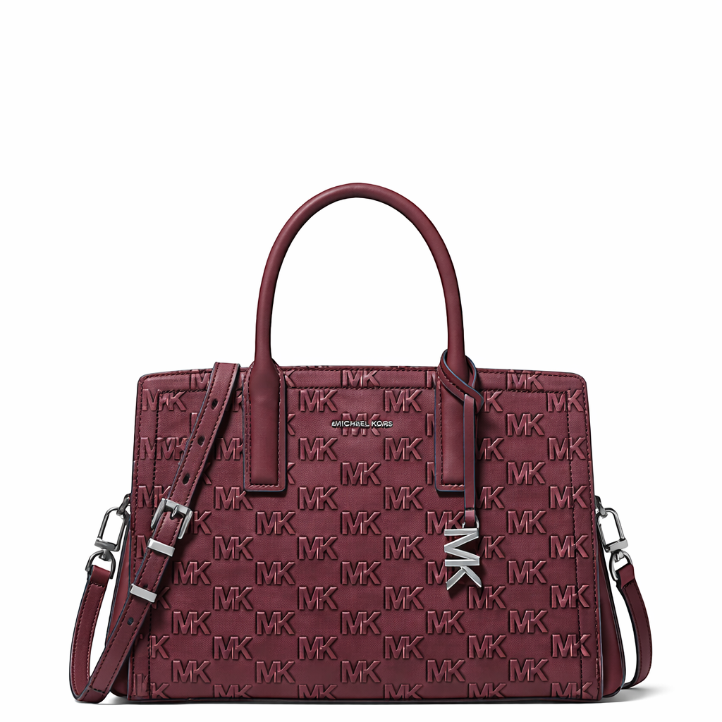 Burgundy Michael Kors handbag