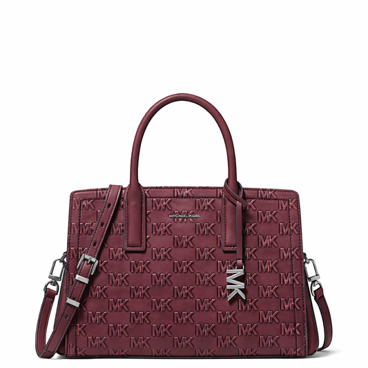 Burgundy Michael Kors handbag