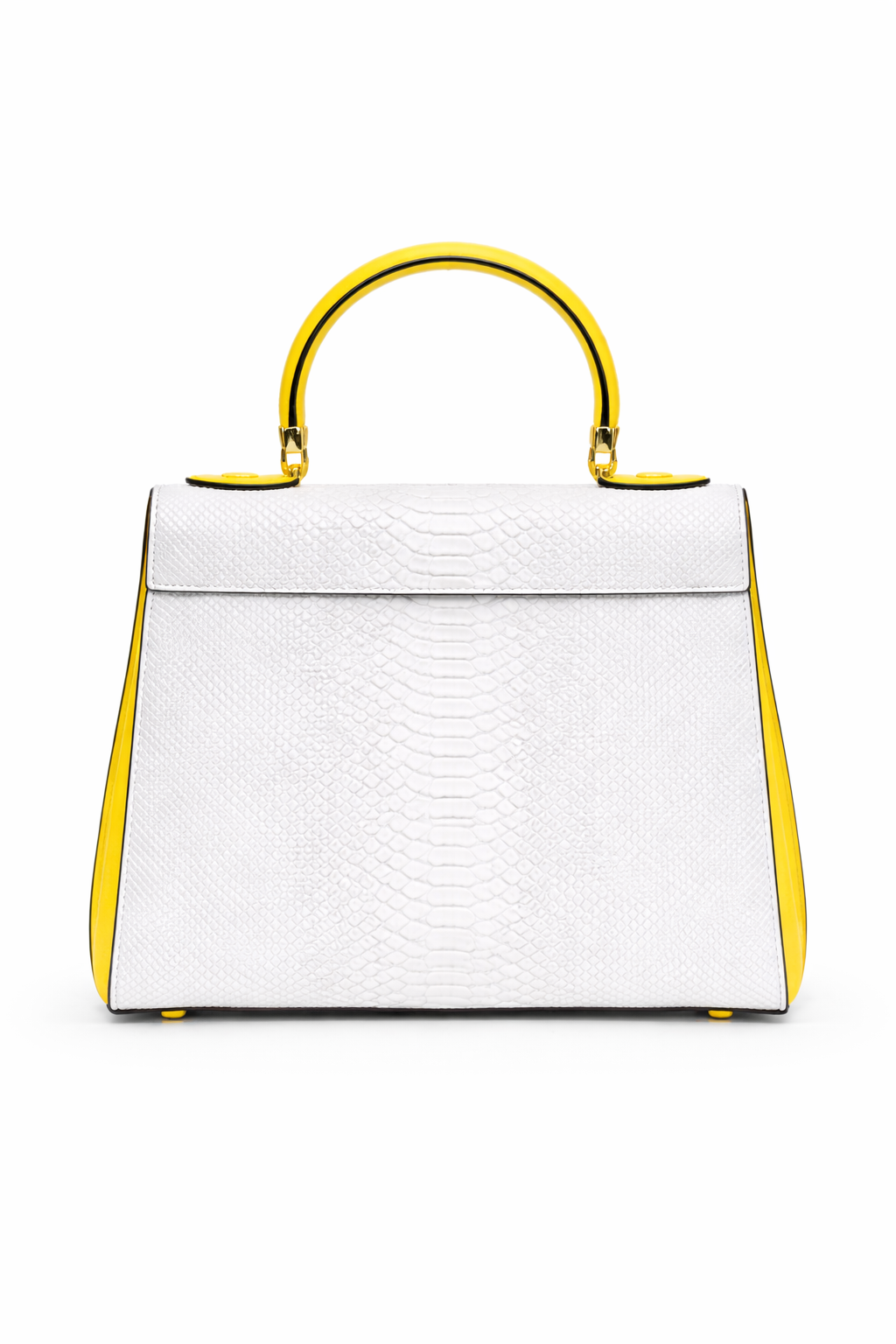Kelly - Python-Embossed Party Bag