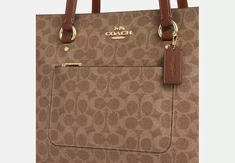 Station Tote Bag In Signature Canvas