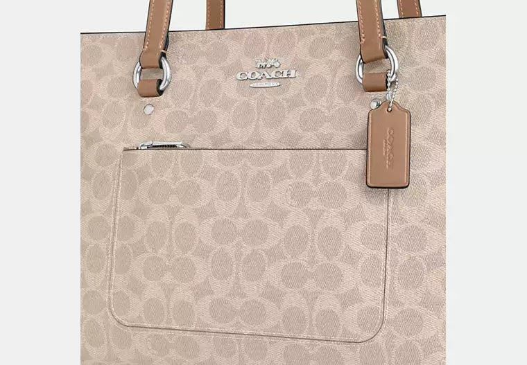 Station Tote Bag In Signature Canvas