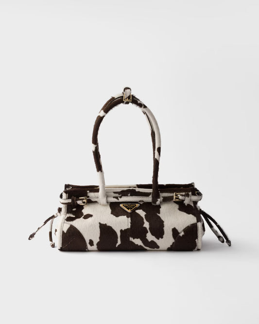Prada Bonnie medium printed leather handbag
