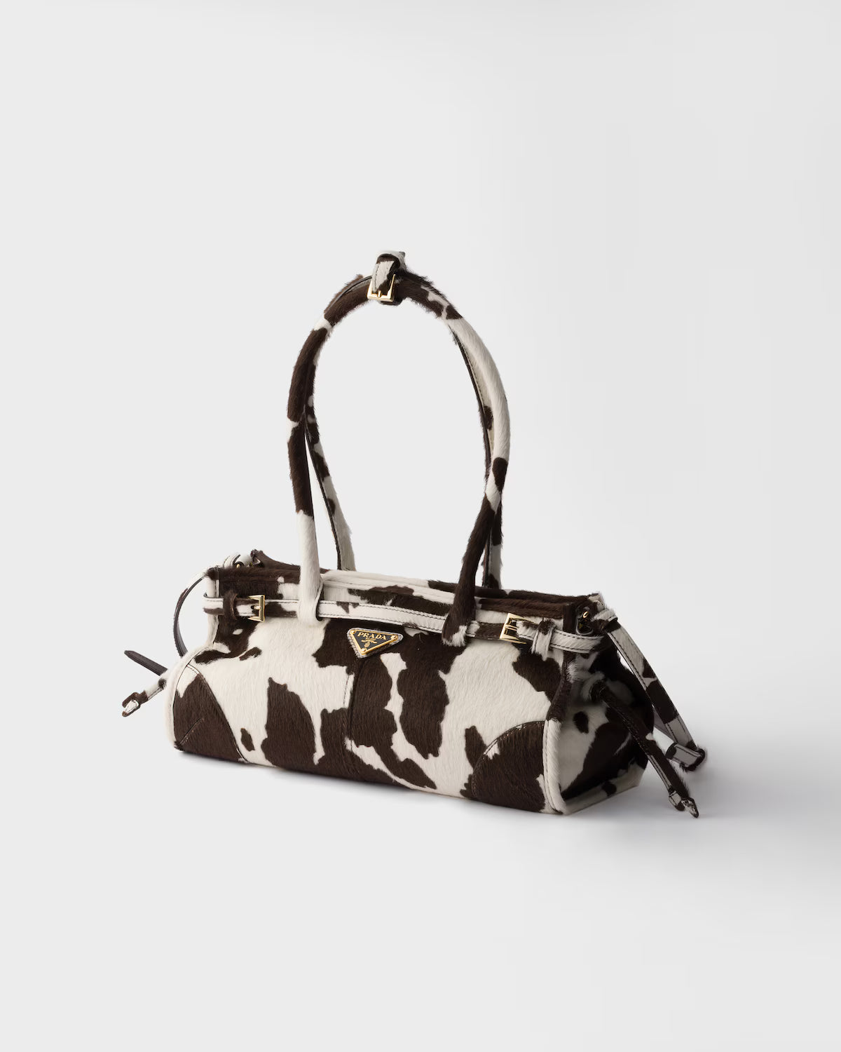 Prada Bonnie medium printed leather handbag