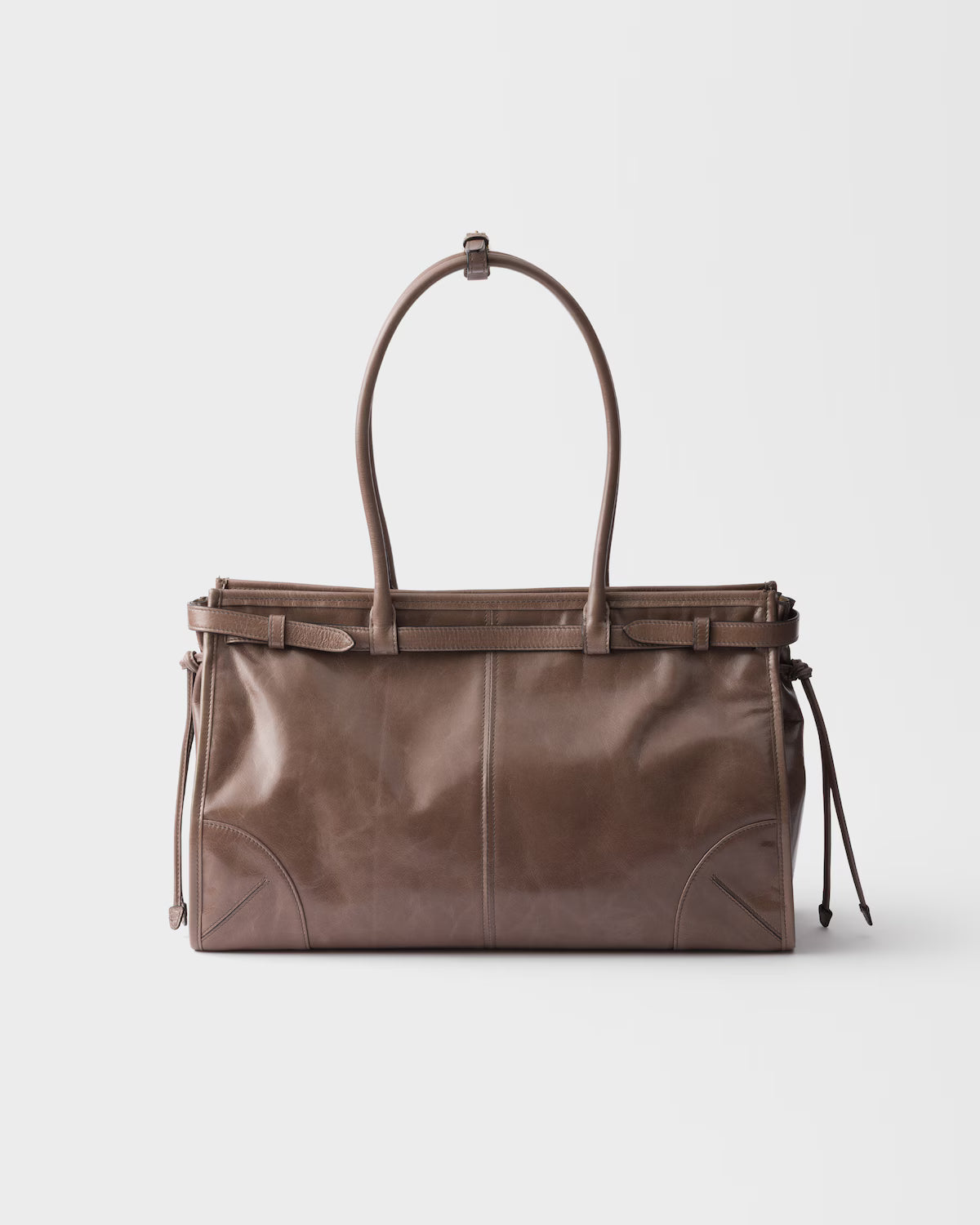 Prada Bonnie large leather handbag