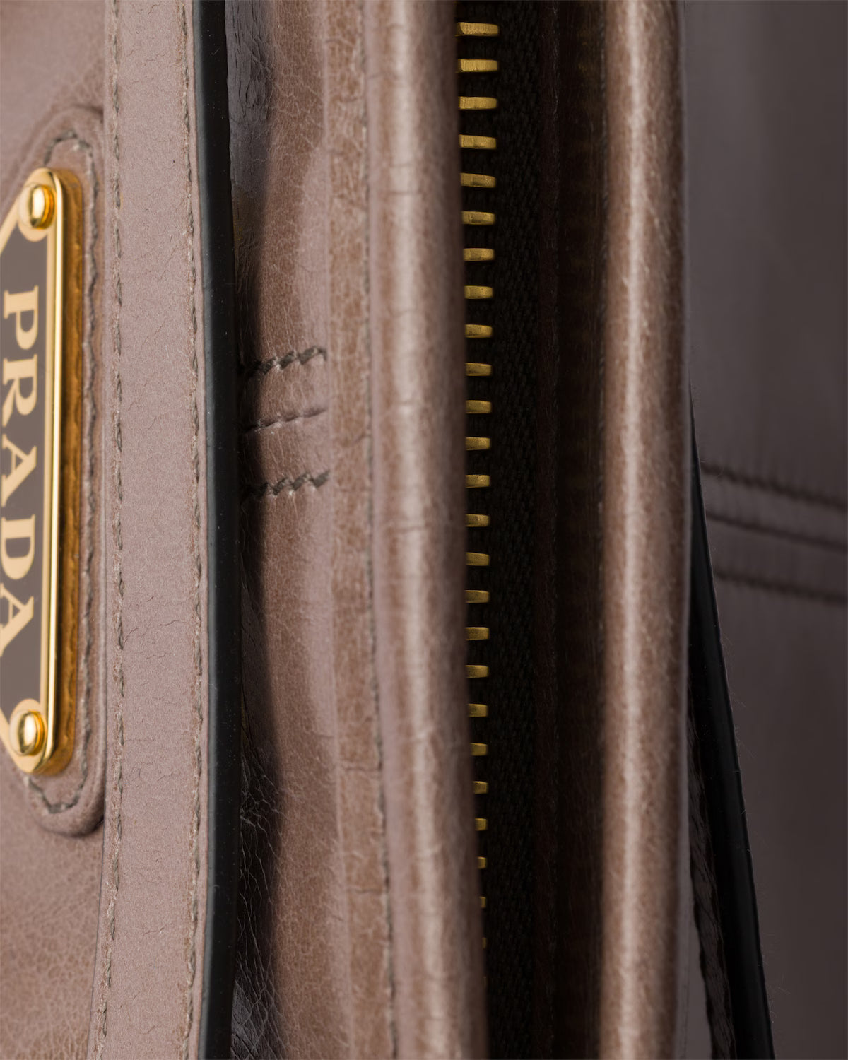 Prada Bonnie large leather handbag