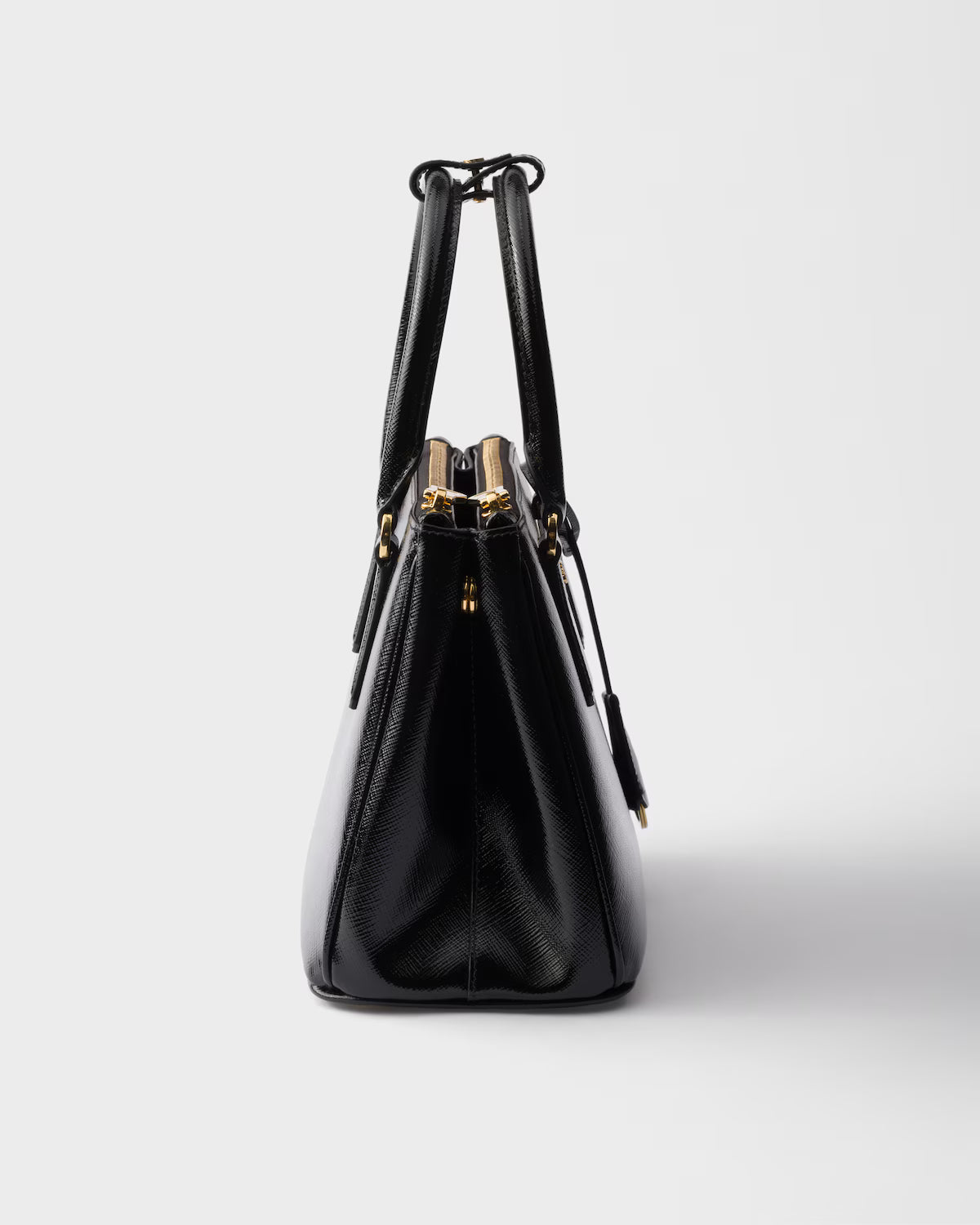 Prada Galleria small patent Saffiano leather bag