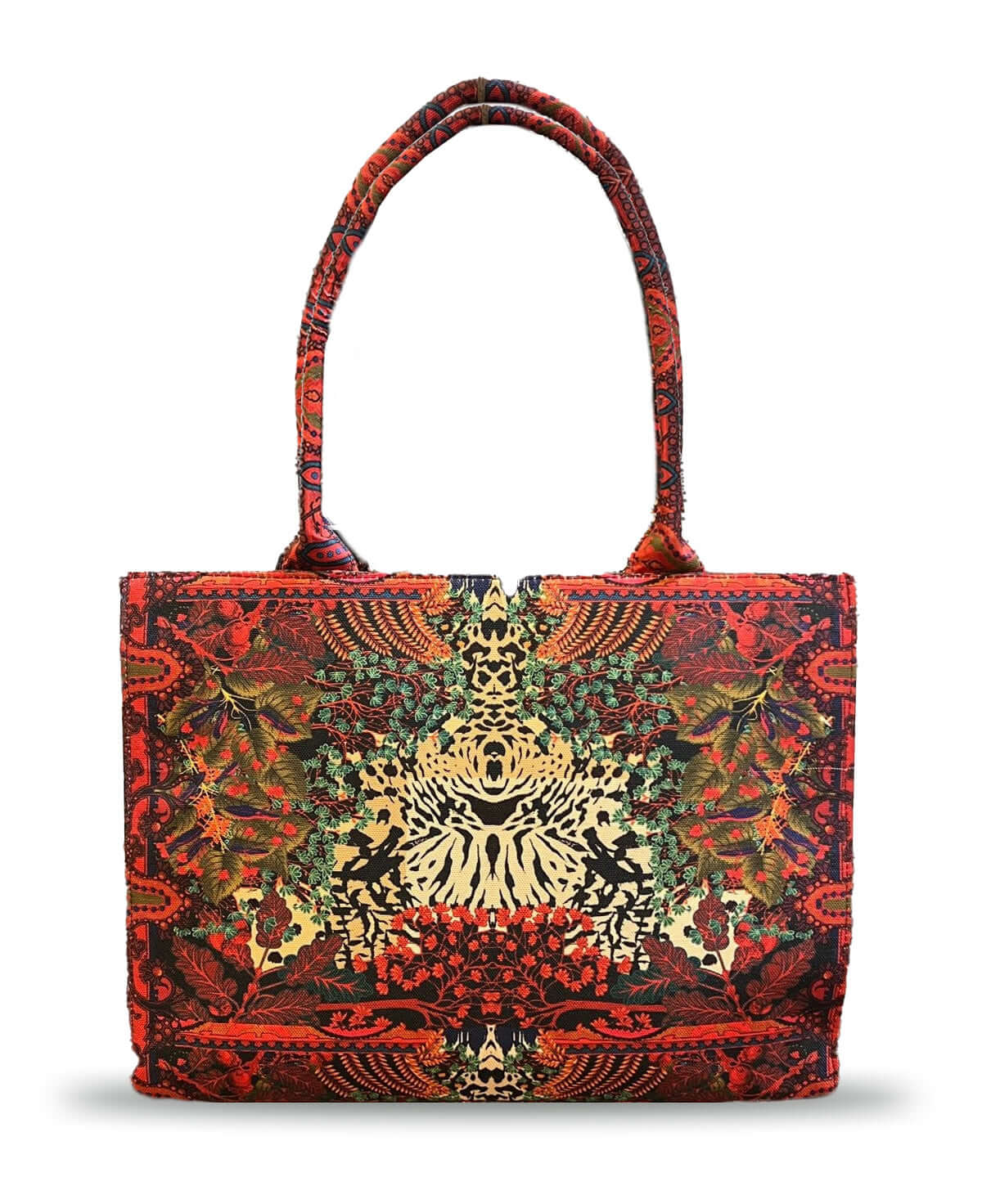 Vibrant Tribal Art Tote Bag